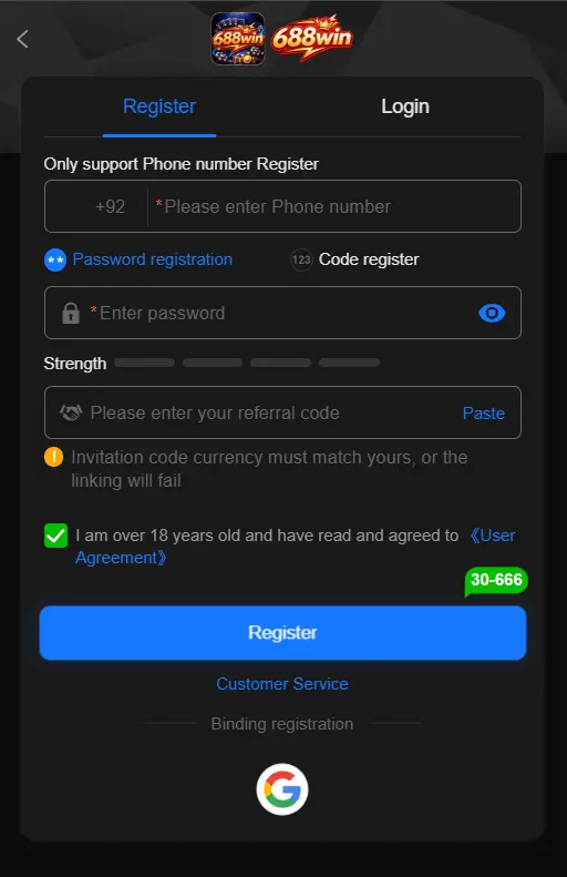 688win-registeration
