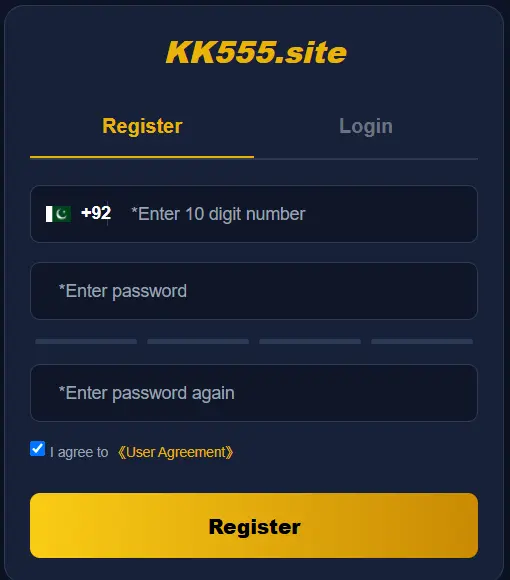KK555-registeration